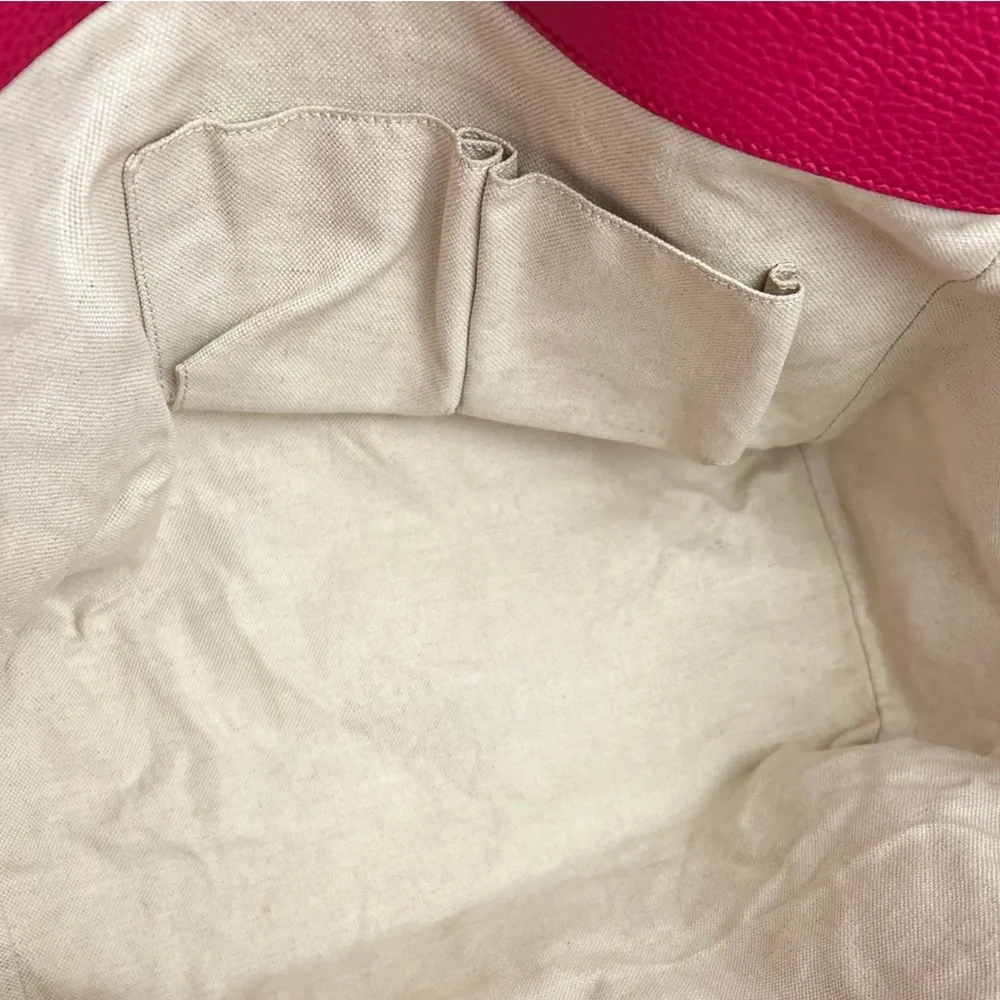 GUCCI PINK SWING TOTE 354408 pebbled leather Shopper Travel Work Everyday Bag EC - Picture 6 of 16